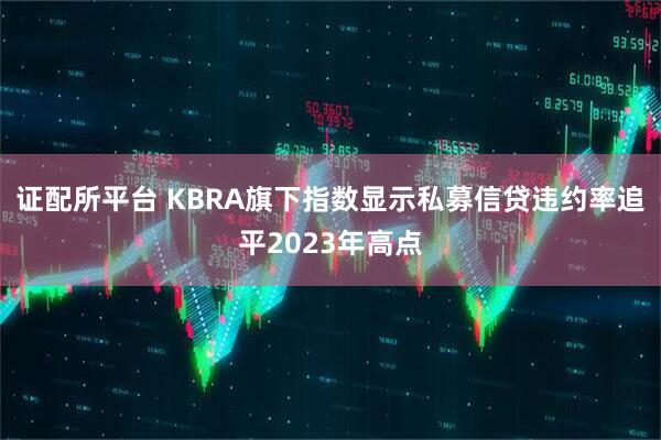 证配所平台 KBRA旗下指数显示私募信贷违约率追平2023年高点